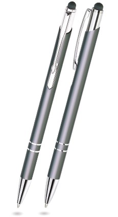 BET-22 Kuglepen Touch Pen BELLO. Grå (mat).