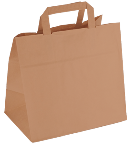 Papiertasche braun - kleine Konditortasche